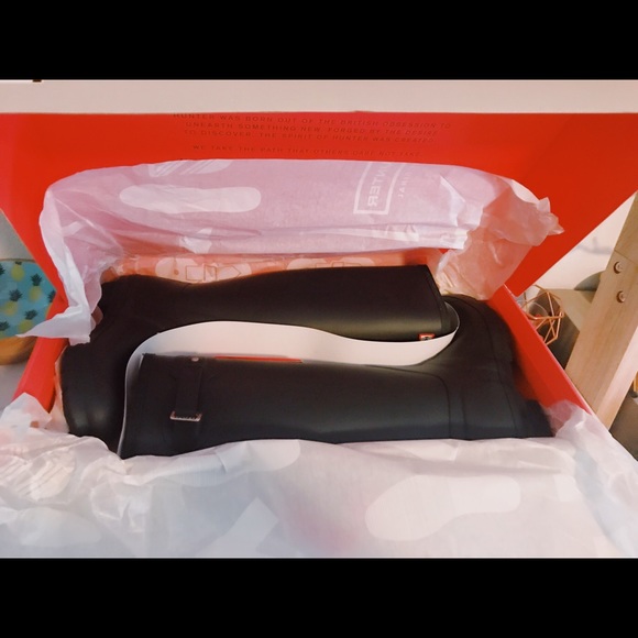 Black HUNTER Original Rain Boots - Picture 3 of 6